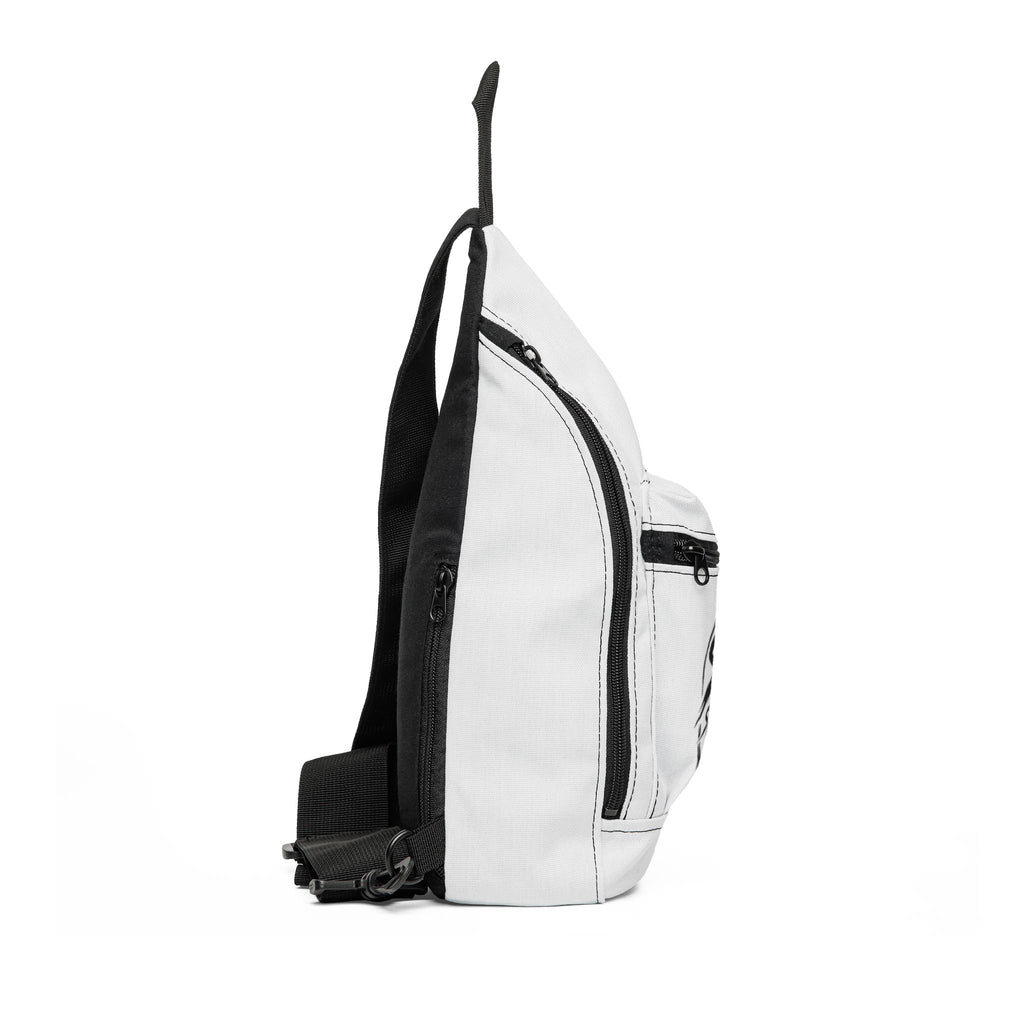 White SK8 Syndicates Co Sling Bag